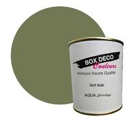 PEINTURE Teinte Vert Kaki carrelage et faïence murale aspect velours-satin Aqua carrelage - 750 ml - 7.5m
