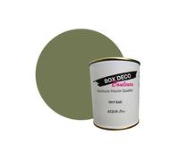 PEINTURE Teinte Vert Kaki meuble bois intérieur à base d’acrylique aspect mat Aqua Bois - 750 ml - 9 m²