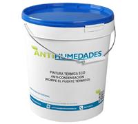 Peinture thermique anti-humidité anti-condensation ECO 15L Blanche | Limite les ponts thermiques et la condensation. Format 15L Blanc, prêt pour murs et plafonds intérieurs.