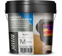 Peinture thermo-isolante JOVIRA PINTURAS 4L blanche - isolation thermique et acoustique, finition mate