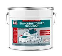 Peinture toiture étanche Cool Roof PROCOM - Blanc 10L