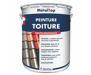 Peinture Toiture - Pot 5 L - Metaltop - 7016 - Gris anthracite
