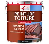 Peinture toiture tuile ciment terre cuite Gris ardoise - RAL 7015 2.5 L
