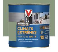 Peinture V33 bois climats extrêmes 0,50L vert provence ral 6021