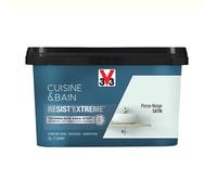 Peinture V33 Cuisine & Bain Resist'Extreme Satin Perce Neige 2 L