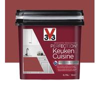 Peinture - V33 - Rénovation Perfection - Rouge exquis - Satiné - 0,75 l