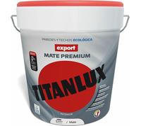 Peinture Vinylique Blanche 15l Haute Lavabilité, Finition Mate Impeccable - Titan