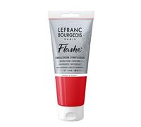 Lefranc Bourgeois Flashe Acrylique Tube 80ml Rouge Vermillon