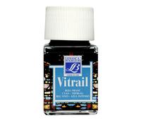 Peinture Vitrail Lefranc Bourgeois 50 Ml 087 , Bleu Franc