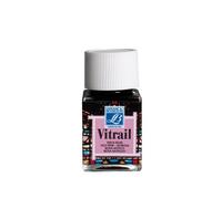 Peinture Vitrail - Lefranc Bourgeois - Vieux Rose - Flacon De 50ml