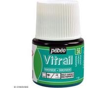PEBEO VITRAIL Vivid 45 ML, Verre, Bleu Lagon, 45ml