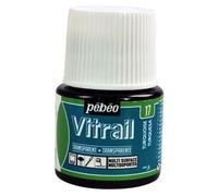 Peinture Vitrail - Turquoise - 45 Ml