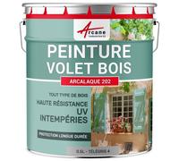 Peinture volet bois extérieur couleur Télégris 4 - RAL 7047 0.5 L