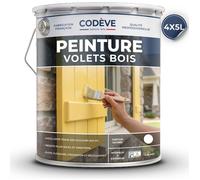 Peinture Volets Bois - 20 L - Codeve Bois - RAL 7016 - Gris anthracite