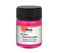 Peintures Acryliques Kreul Fluorescent 50 Ml Rose