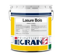 Peintures Daniel Lasure bois professionnelle, haute protection, sans odeur, intérieur, extérieur, plusieurs coloris, Lasure Bois ECRAN 77 4 litres