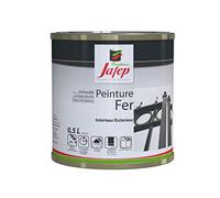 Peintures Jafep 37902330 Peinture Fer Antirouille, Rouge Vif