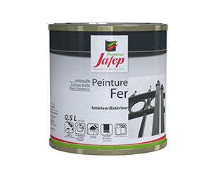 Peintures Jafep 37904332 Peinture Fer Antirouille, Noir