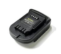 PEJVKCEJ Adaptateur De Batterie MT20DL, Compatible for Makita, Li-ION 18V for Dewalt, Adaptateur Secteur 18V/20V