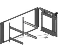 PEKA Coulisse d'angle Magic Corner Comfort KB 900 mm droite Anthracite