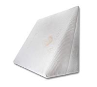 PEKITAS Coussin oreiller lecture 60 x 30 x 50 cm lit canapé maintien dos housse lavable fabriqué en Espagne