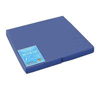 PEKITAS Matelas parc pour enfants 90 x 90 cm, épaisseur 5 cm, housse lavable, noyau mousse ferme bleu, compatible avec Hauk Sleep N Play SQ