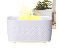Pekoluta Diffuseur à Flamme,Rechargeable USB avec Arrêt Automatique Portable - Effet Flamme pour Méditation Relaxation Sommeil Salon Salle de Bain Yoga Studio Spa | pour Maison Bureau Voiture Dormoir