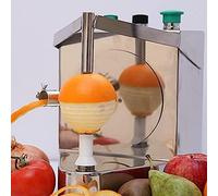 Pelamatic Éplucheur électrique de fruits et légumes pour hôtellerie et restauration | Acier inoxydable alimentaire | Polyvalent pour fruits sphériques et ovales 45-130 mm | Nettoyage rapide, acier,