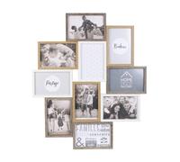 Pêle-mêle design scandinave Natural - 10 Photos - Blanc et bois