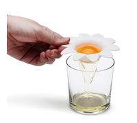 Peleg Design Daisy Séparateur Oeuf Jaune et Blanc, Gadget de Cuisine Mignon, Outil de Pâtisserie, Séparateur de Jaune d'Oeuf en Forme de Fleur