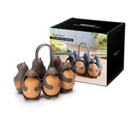 Peleg Design Eggbears Cuiseur à Œufs Durs et à la Coque - Porte-Œufs 3-en-1 pour Cuire, Conserver au Frigo et Servir, Design Ours, pour 6 Œufs