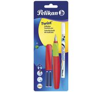 Pelikan 005585 Stylo plume Système de remplissage à cartouche Multicolore 2 pièce(s)