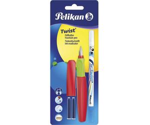 Pelikan 005585 stylo-plume Système de remplissage cartouche Multicolore 2 pièce(s)