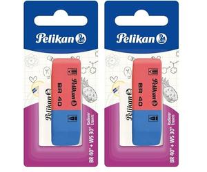 Pelikan - 2 Gommes BR40 + WS30 (Lot de 2)