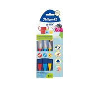 griffix Set de pinceaux scolaires, 3 pièces