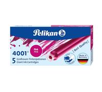 Pelikan Cartouches d'encre 4001 GTP/5 grand volume rose