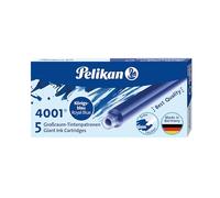 Pelikan 310748 4001 Lot de 5 Cartouches d'encre Grande capacité Bleu Roi