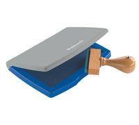 Tampon encreur taille 2E, (L)110 x (P)70 mm, bleu
