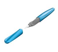 Pelikan Stylo-plume Twist P457M Frosted Blue, bleu-métallique