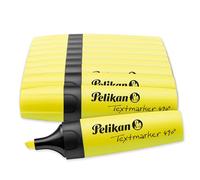 Pelikan 814089A Lot de 10 surligneurs 490 Jaune