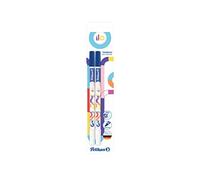 Pelikan 817875 ilo Lot de 2 stylos à encre multi-pointes, bleu