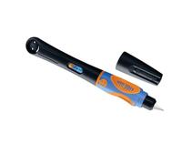 Pelikan 820295 Stylo-plume griffix P2BLL NeonBlack L gaucher | Stylo plume pour enfants avec plume en acier inoxydable et cartouche - 1 pièce dans une boîte pliable
