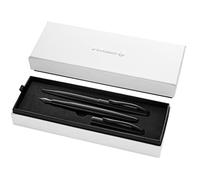 Pelikan Set d'écriture Jazz Noble Elegance stylo-plume et stylo-bille Carbone