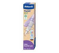 Pelikan 822237 stylo-plume Twist Eco P457 lavande M, boîte pliante