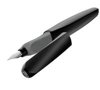 Pelikan 946806 twist-castell stylo-plume pour droitier ou gaucher noir plume m, 1 Unité (Lot de 1)