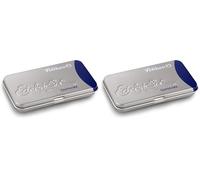 PELIKAN Boite de 6 Cartouches d'encre longues "Edelstein Ink Sapphire" Bleu (Lot de 2)
