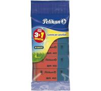 Pelikan BR 40 Gomme bleu, rouge 4 pc(s)