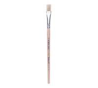 Pelikan Pinceau 613 F, à soie, N. 14, manche en bois non laqué