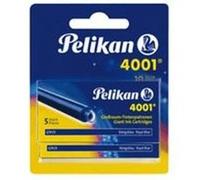 Pelikan – Cartouches d'encre grand format 4001 GTP/5/2/B bleu royal, 2 étuis de 5 (blister)