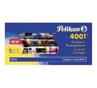 Pelikan Etui De 5 Cartouches D'encre Grande Capacité Gtp/F/5 Bleu Royal
